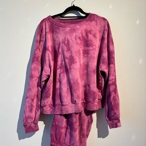 GAP Pink Sweatshirt & Sweatpants